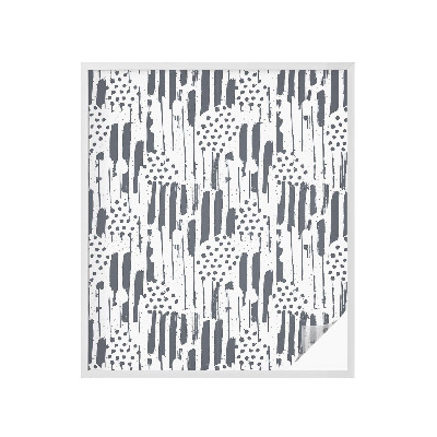 Colored window film stained glass Stripes and dots