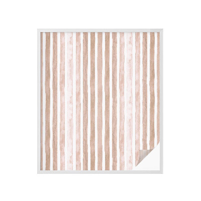 Frosted glass film stained glass effect Brown belts