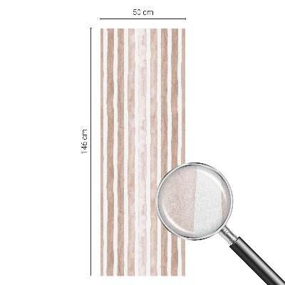 Frosted glass film stained glass effect Brown belts