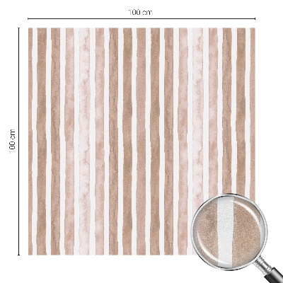 Frosted glass film stained glass effect Brown belts