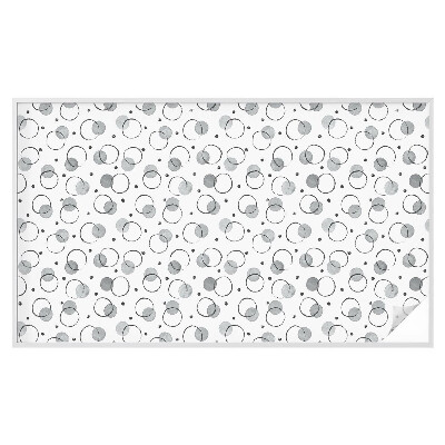 Opaque window film stained glass style Gray wheels