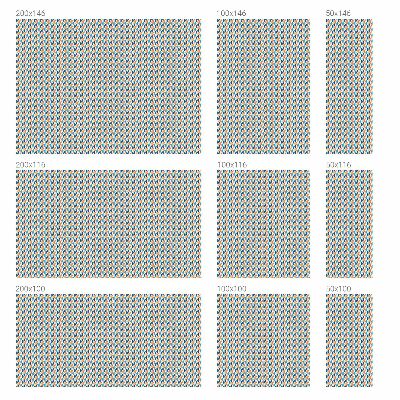 Colored window film stained glass Geometric symmetry