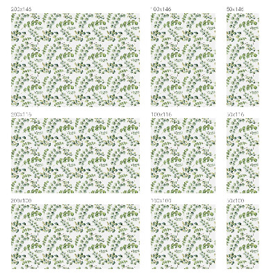 Patterned window film Botanical leaves