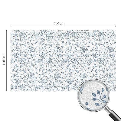 Privacy window film Plant motif