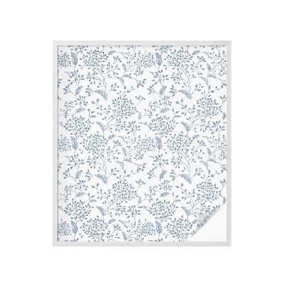 Privacy window film Plant motif