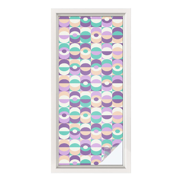 Patterned window film Colorful patterns