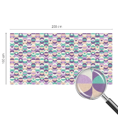 Patterned window film Colorful patterns