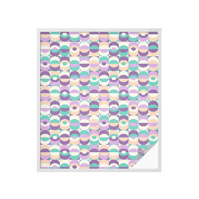 Patterned window film Colorful patterns