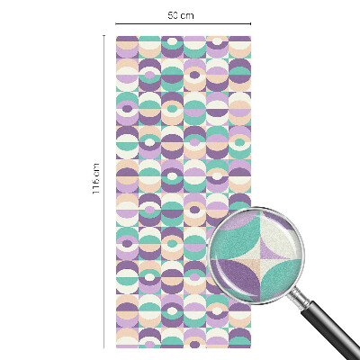 Patterned window film Colorful patterns