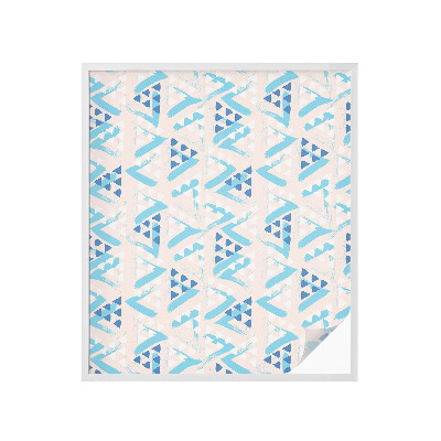 Colored window film stained glass Geometric patterns