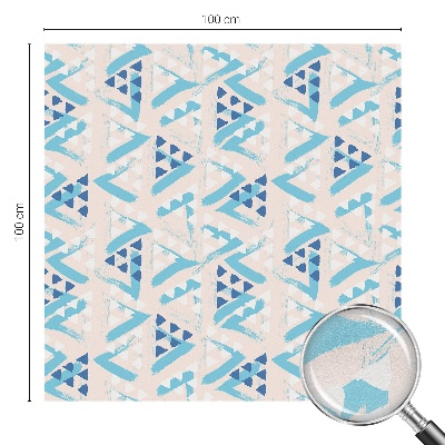 Colored window film stained glass Geometric patterns