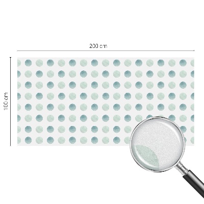 Patterned window film Delicate circles