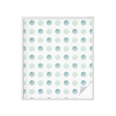 Patterned window film Delicate circles