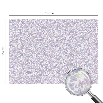 Frosted glass film stained glass effect Floral lightness