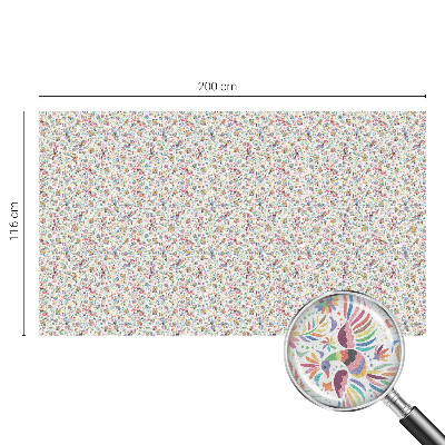 Patterned window film Colorful exoticism