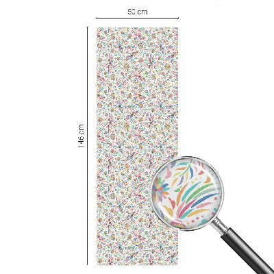 Patterned window film Colorful exoticism