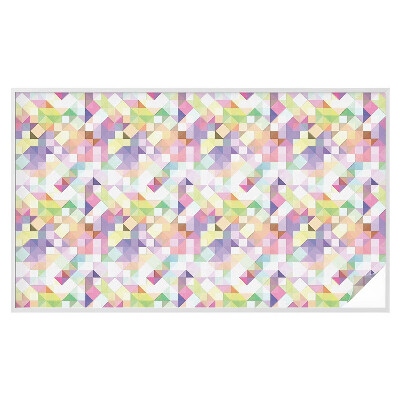 Frosted glass film stained glass effect Abstract mosaic