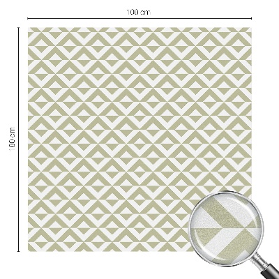 Patterned window film Geometric rhombuses