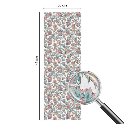 Privacy window film Floral elegance