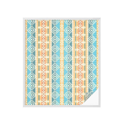 Colored window film stained glass Geometric motifs