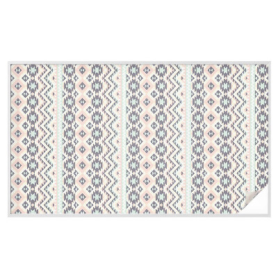 Patterned window film Pastel geometry