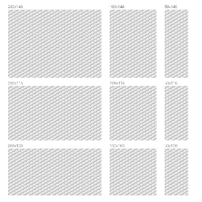 Patterned window film Three-dimensional grid