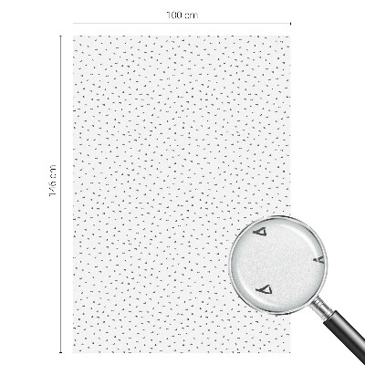 Colored window film stained glass Geometric triangles