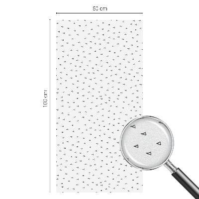 Colored window film stained glass Geometric triangles