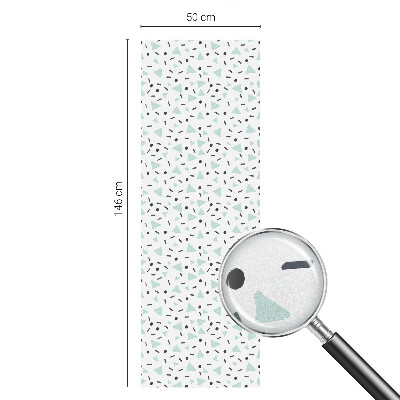 Patterned window film Geometric figures