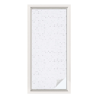 Frosted glass film stained glass effect Minimalist dots