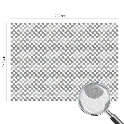 Colored window film stained glass Wave geometry