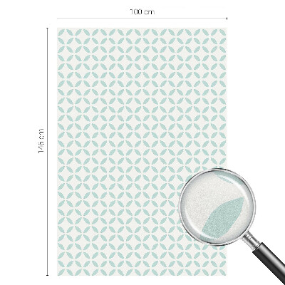 Patterned window film Abstract shapes