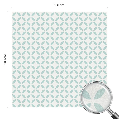 Patterned window film Abstract shapes