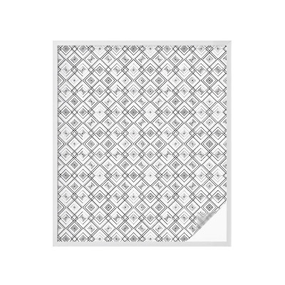 Privacy window film Rhombic harmony