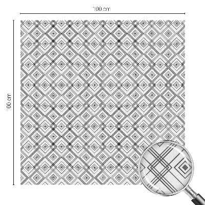Privacy window film Rhombic harmony