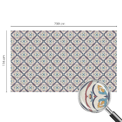 Patterned window film Tile pattern