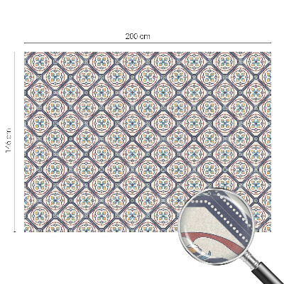 Patterned window film Tile pattern