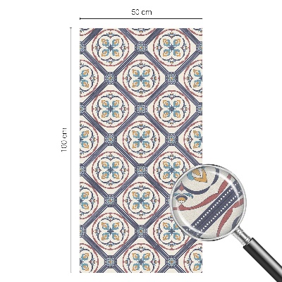 Patterned window film Tile pattern