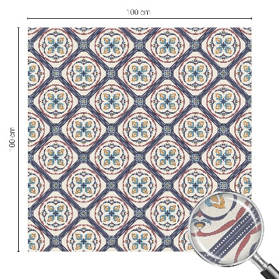 Patterned window film Tile pattern
