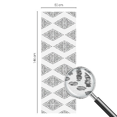 Privacy window film Geometric diamonds