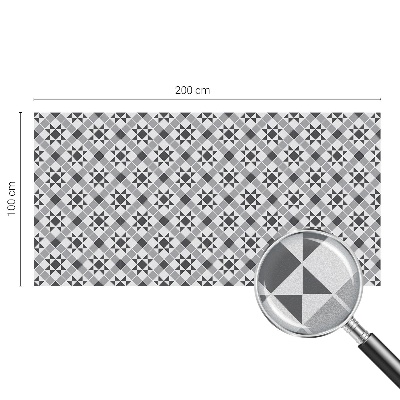 Frosted glass film stained glass effect Geometric patterns