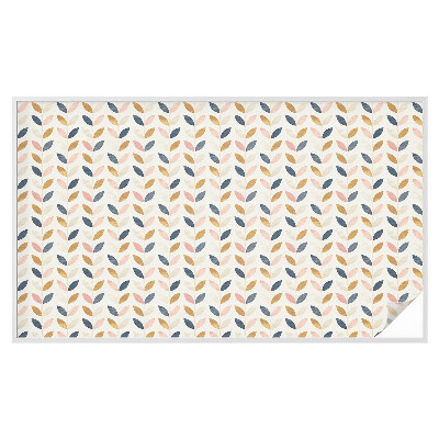 Patterned window film Leaves pattern