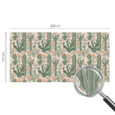 Privacy window film Green succulents