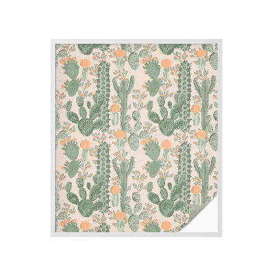 Privacy window film Green succulents