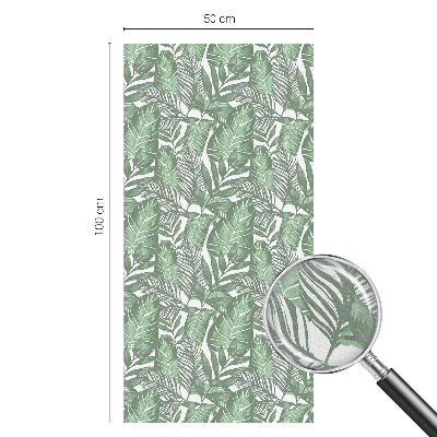 Colored window film stained glass Green harmony