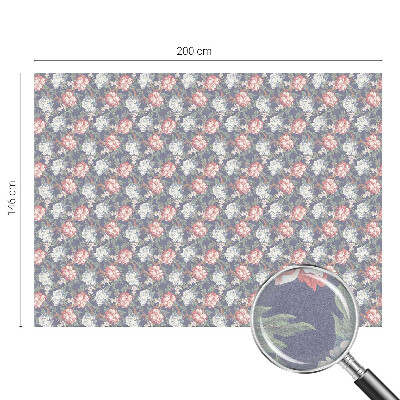 Privacy window film Floral elegance