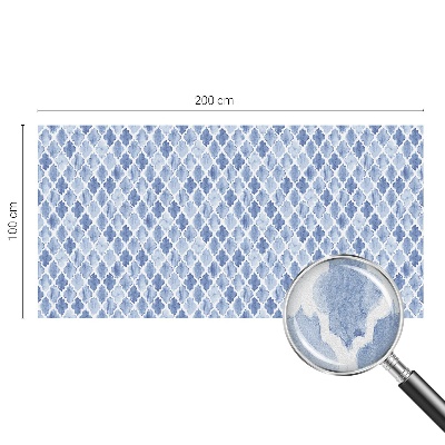 Colored window film stained glass Watercolor elegance