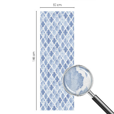 Colored window film stained glass Watercolor elegance