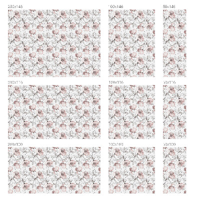 Colored window film stained glass Rose leaves