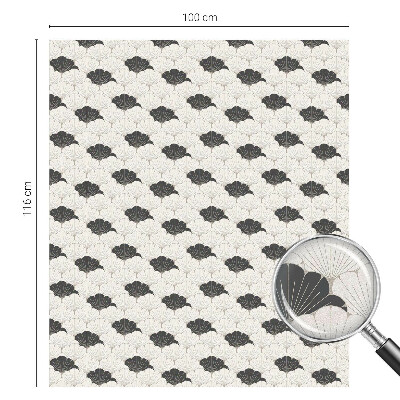 Patterned window film Contrasting fans